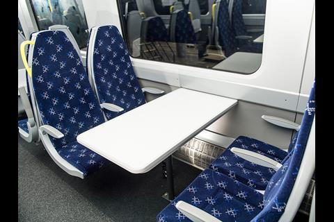 ScotRail has revealed the interiors of the Class 385 EMUs which are being supplied by Hitachi Rail Europe.